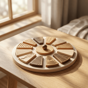 Giocattoli Montessori YC, Tavola Sensoriale Puzzle, Materiali <span class=keywords><strong>di</strong></span> <span class=keywords><strong>Apprendimento</strong></span> Tattile, Strumenti Educativi per Abilità Motorie Fini e Cognitive - Product Image 3