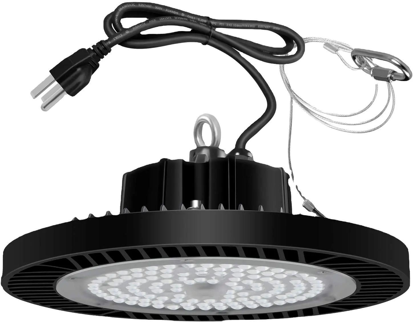 200w Led High Bay Light 200lm/w Industrial Light UFO High Bay Plug-in Sensor For Warehouse