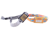 Gratis sampel gelang kain rfid tenun gelang kain rfid untuk tiket konser