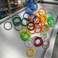 Joint d'étanchéité conducteur en silicone VMQ de qualité alimentaire, anti-fuite, pour machine à café et machine à expresso