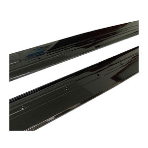 Faldones laterales de ABS negro brillante para 2012-2018 para BMW F32F33F36 M4 Series Sport Edition parachoques de 4 puertas con recortes de gancho de remolque - Product Image 6