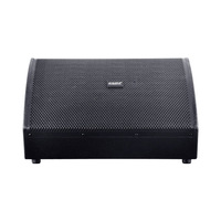 Enceinte de scène passive professionnelle en bois de 15 pouces pour événements et mariages, avec système d'écoute inversée 2.0 canaux stéréo 450W/1800W, pour installation au sol