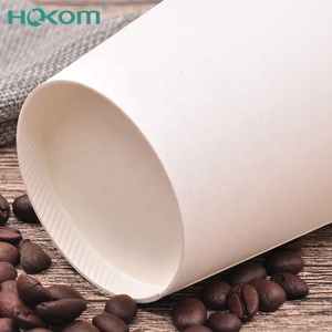Campione gratuito eco friendly tazza di carta a parete singola 12oz tazze di caffè in carta bianca per bevande calde - Product Image 6