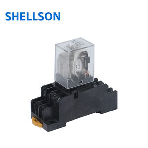 24VDC абсолютно новый прозрачный корпус миниатюрный тепловой протектор перегрузки Мини реле 220VAC переключатель реле мощности - Product Image 5