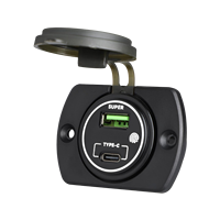 Chargeur de voiture USB 12V 24V OEM pour véhicule, charge rapide PD+3.0, prise de charge rapide pour voiture