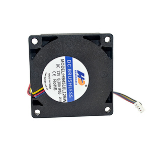 Hangdahui <strong>Blower</strong> <strong>Small</strong> 45mm 45x45x10mm 4510 Ball Bearing <strong>Dc</strong> Brushless <strong>Blower</strong> <strong>Fan</strong> 12v High Rpm <strong>Small</strong> <strong>Blower</strong> <strong>Fan</strong> <strong>Small</strong> - Product Image 1