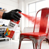 Peinture aérosol en gros 450 ml, effet chrome et craquelé, résistante aux UV, pour auto et graffiti, directement du fabricant