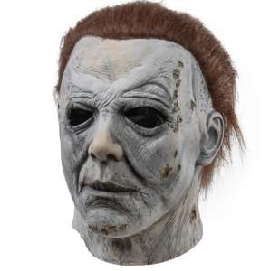 หน้ากากปาร์ตี้ <span class=keywords><strong>MICHAEL</strong></span> <span class=keywords><strong>Myers</strong></span> สมจริงหน้ากากเต็มหัวพร้อมวิกฮาโลวีนสยองขวัญคอสเพลย์เครื่องแต่งกายน้ำยางอุปกรณ์ประกอบฉาก - Product Image 6