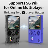 Consola de Juegos Retro Inalámbrica RG40XXV Linux de 64 bits, Reproductor Multimedia WIFI HD, Conexión a TV