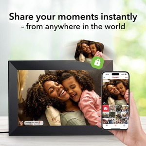 10.1 inch auto-xoay IPS HD thông minh đám mây hiển thị hình ảnh Wifi Khung ảnh kỹ thuật số 32GB lưu trữ tường mountable chia sẻ các tính năng <span class=keywords><strong>LCD</strong></span> - Product Image 3