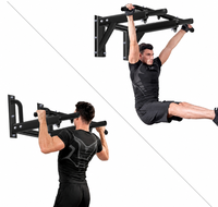 Barres parallèles murales en acier, barre de traction portable pour la maison, équipement de fitness, entraînement de force, pièces et accessoires pour machine d'exercice