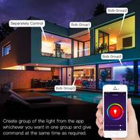 Ampoule intelligente sans fil WIFI ZIGBEE nouvelle conception 2024, 900lm, réglage de la couleur Tuya pour les kits et systèmes de maison intelligente