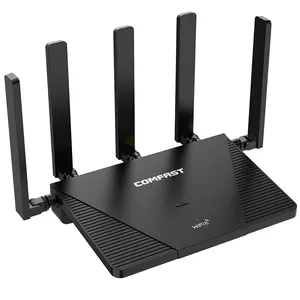 Gutes Feedback COMFAST CF-WR631AX 2.4&5.8GHz Gigabit-Ports Mesh WLAN-Router 3000Mbps drahtloser Router