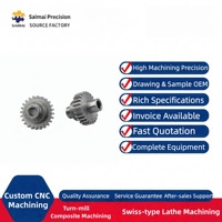 Servicios de Mecanizado CNC de Precisión, Piezas de Relojería, Productos Personalizados OEM, Engranajes de Metal, Latón y Acero Inoxidable