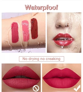 <strong>Lipstick</strong> Manufacturers Wholesale Organic <strong>Bright</strong> Color Lazy Wow <strong>Pink</strong> Cream Cute Liquid <strong>Lipstick</strong> - Product Image 5