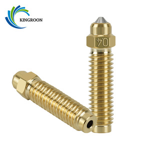 Buse d'imprimante 3D Qi Pang M6, longueur 27mm, en laiton bimétallique et acier pour Elegoo Centauri Carbon - Product Image 2