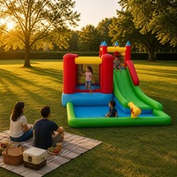 Châteaux gonflables adaptés aux jeux d'enfants en intérieur et en extérieur, utilisables à des fins commerciales et domestiques