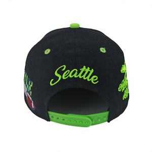 <span class=keywords><strong>Gorra</strong></span> Deportiva Personalizada con Diseño Exclusivo SS26 Seattle New Leader Downtown Football SEA Helmet S Lime, <span class=keywords><strong>Gorra</strong></span> de Béisbol con Cierre a Presión del Equipo de Fútbol Urbano - Product Image 5