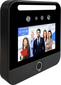 Tela sensível ao toque AI do <span class=keywords><strong>Scanner</strong></span> De Impressões Digitais Porta Controle de Acesso de Reconhecimento Facial comparecimento do tempo de gravação - Product Image 4