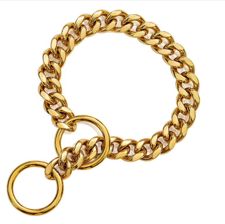 spark paws gold chain