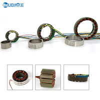 Moteur CC sans balais BeUDMKE personnalisé à vitesse/puissance/ Couple réglables DC12V 24V 36V 48V 72V 20-200mm pour bras robotique/robot humanoïde