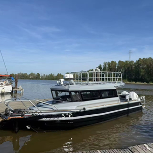 Bateau de pêche à cabine en aluminium de 9m 30 pieds avec moteur hors-bord pour le sport et les loisirs croisière plongée transport de passagers à vendre - Product Image 1