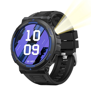 Kt75 1.53 \ "Màn Hình Ngoài Trời Thông Minh Đồng Hồ Cho Nam Giới Và Phụ Nữ IP67 Không Thấm Nước 3ATM & Ánh Sáng Mạnh Mẽ Đèn Pin Cho Thể Thao & Sức Khỏe - Product Image 2