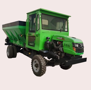 Esparcidor de estiércol trasero de doble disco de acero con tracción en las cuatro ruedas 4 cuadrados <span class=keywords><strong>para</strong></span> uso agrícola <span class=keywords><strong>todoterreno</strong></span> esparcidor de fertilizante - Product Image 3