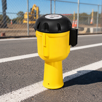 Cassette de topper rétractable Xuxuan de haute qualité pour cône de signalisation extérieur jaune