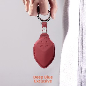 ขายร้อน! ซองใส่กุญแจรถยนต์ สำหรับรถยนต์ Changan Deep Blue รุ่น S7/g318/sl03/l07/s05/s09  วัสดุหนังแท้ - Product Image 3