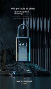 Bomba de Aire Portátil de 150 psi, Compresor de Aire para Automóvil, Inflador de Neumáticos, Bomba Eléctrica para Llantas - Product Image 2