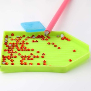 Stylo à strass pour nail art avec plateau pour décorations DIY, outils brillants - Product Image 4