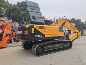 Excavadora de cadenas Hyundai 220lc-9s usada de la mejor calidad, fabricada en Corea, 22 toneladas, 220lc, buena excavadora R220lc-9 - Product Image 2
