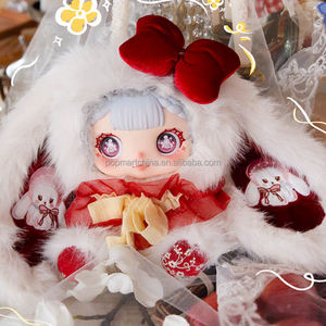 Nuevo 2026: Muñeca de Peluche Coleccionable Aleatoria de la Serie <span class=keywords><strong>GAZO</strong></span> GiGi Whimsical Style 600% de Baby Three, Juguete de Moda, Regalo Adorable - Product Image 2