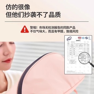 กระเป๋าเก็บชุดชั้นในสำหรับเดินทาง ทรงสี่เหลี่ยมผืนผ้า ทำจากโพลีเอสเตอร์ สำหรับจัดเก็บเสื้อผ้าในห้องนอนและสำหรับการเดินทางเพื่อธุรกิจ พร้อมซิปปิด - Product Image 4