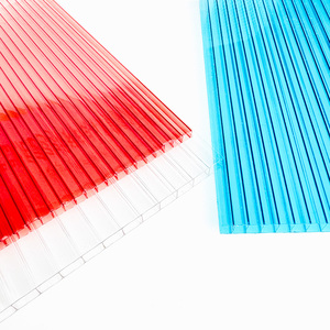 Panneaux <span class=keywords><strong>en</strong></span> polycarbonate alvéolaire à double paroi, résistants aux intempéries, personnalisables, colorés, protégés contre les UV, pour serres et vérandas - Product Image 5