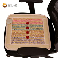 Coussin chauffant personnalisé Jiwan Lejia en améthyste arc-en-ciel avec LED Photon pour centre de retraite de yoga