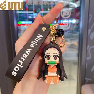 FYQC Figura de Plástico Creativa de Anime y Dibujos Animados Ghost Kill Edge, Colgante para Coche, Bolso y Llavero, Venta al por Mayor - Product Image 4