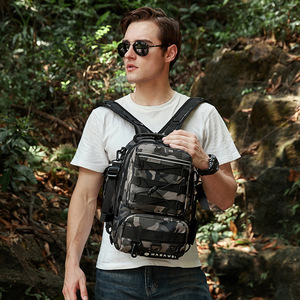 Masawei Tactical <b>Backpack</b> <b>Black</b> Scorpion Camouflage Outdoor Sports Large Capacity Unisex <b>Backpack</b> - Product Image 4