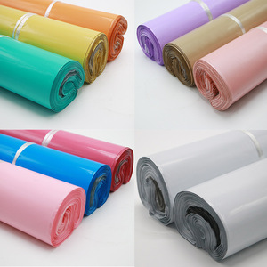 Bolsa Exprés De PE gris al por mayor, embalaje logístico grueso para calcetines, superficie impermeable e impresa - Product Image 5