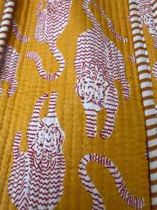 Sac de transport matelassé en coton, multifonctionnel, en tissu imprimé traditionnel, sac à bandoulière pour voyage et shopping - Product Image 5