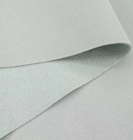 Tissu synthétique en daim et similicuir de haute qualité 2026, PU floqué imperméable pour bottes, chaussures, sacs, chaises et costumes