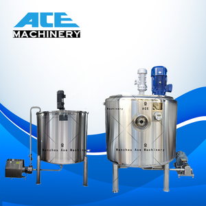 Equipo Automático de Alta Cizalladura para la Elaboración de Ungüentos Ace de Acero Inoxidable de 500L, Mezclador de Crema Cosmética, Médica y Química de Doble Vía - Product Image 1