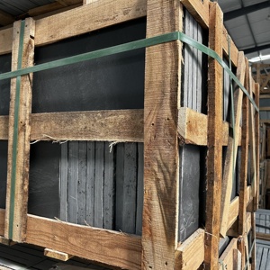 300x600mm tự nhiên chia <span class=keywords><strong>Slate</strong></span> gạch đen tự nhiên đen Cubes <span class=keywords><strong>Slate</strong></span> gạch cho sàn vườn - Product Image 3