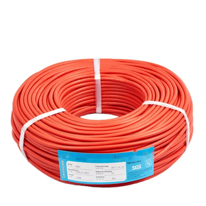 <span class=keywords><strong>Cable</strong></span> eléctrico para panel solar, <span class=keywords><strong>cable</strong></span> de silicona resistente al calor, rojo y negro, calibre <span class=keywords><strong>24</strong></span>, 22, 20, 18, 16, 14, 12, 10, 8, 6, 4 AWG para batería de coche - Product Image 1