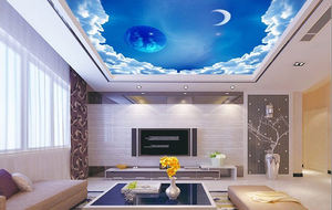 Papel Tapiz <span class=keywords><strong>3D</strong></span> para Techo con Diseño de Espacio Estrellado, Planetas, Meteoritos y <span class=keywords><strong>Paisajes</strong></span> <span class=keywords><strong>del</strong></span> <span class=keywords><strong>Universo</strong></span>, Guangzhou Ihouse - Product Image 4