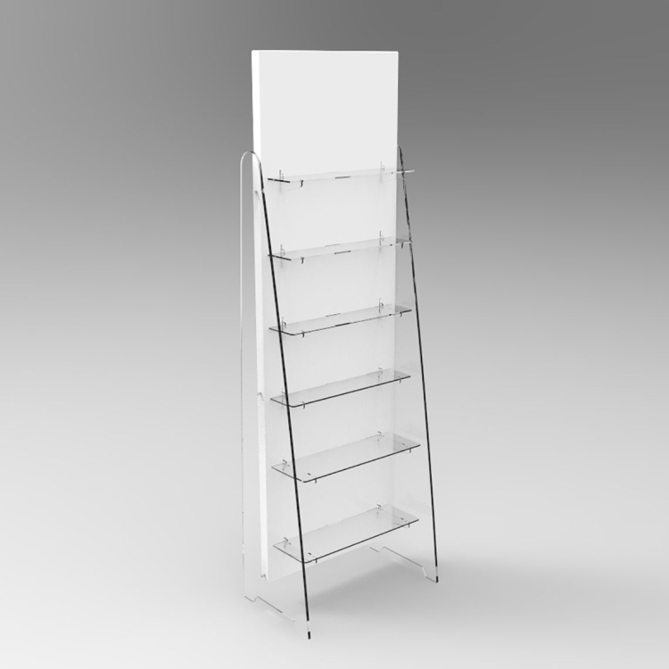 Acrylic Pegboard Salon Spa Products Display Stand for Beauty Barber Salon — view 3