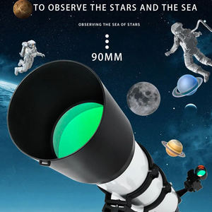 LUXUN 망원경 천문 전문 굴절 70090 금속 조정 가능한 삼각대 하늘 감시자 망원경 레드 도트 스코프 - Product Image 4