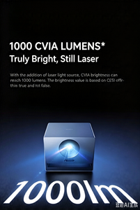 Proyector de Cine <span class=keywords><strong>en</strong></span> Casa con Fuente de Luz Láser MIJIA, Proyector de Películas, Enfoque Automático y Corrección Trapezoidal, Zoom, Mini Proyector Láser Portátil para Exteriores - Product Image 5