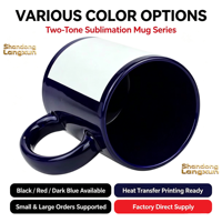 Prix d'usine, vente en gros, mugs en céramique fluorescents créatifs de 11 oz, personnalisables, impression par sublimation, logo personnalisé, gravure au laser
